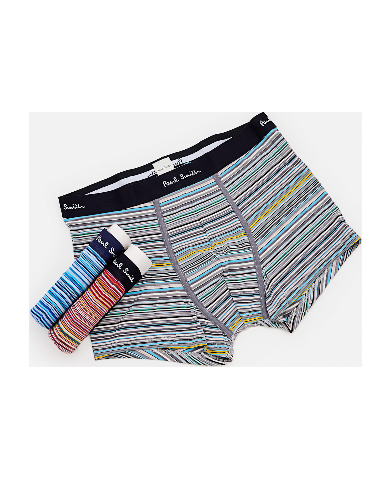 Paul Smith Men Trunk 3 Pack Mix Sign - MultiColour