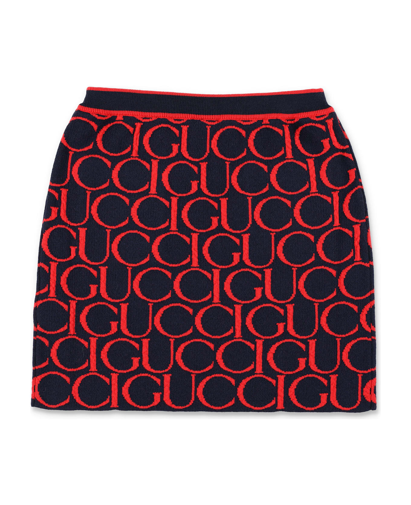 Gucci Kid - Knit Skirt - ROSSO MULTI