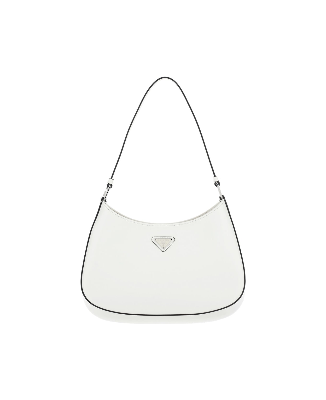 Prada Cleo Shoulder Bag - Bianco