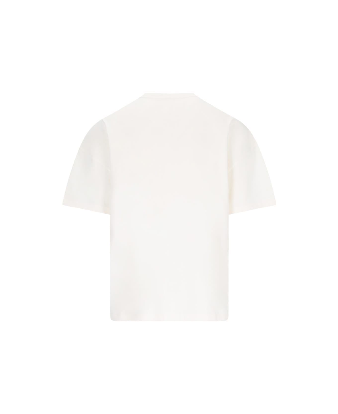 Jil Sander Logo Print T-shirt - White