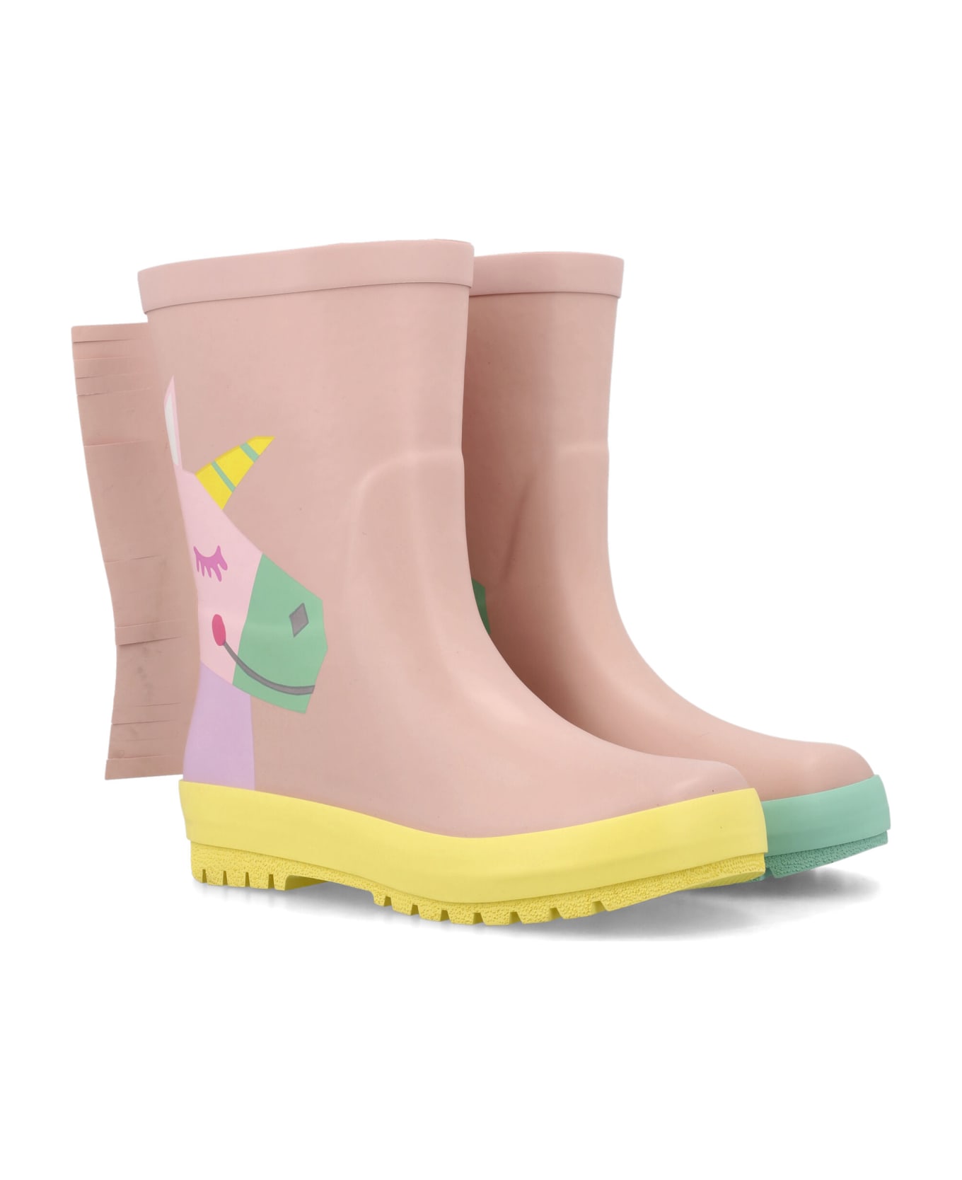 Stella McCartney Kids Unicorn Wellies - Pink