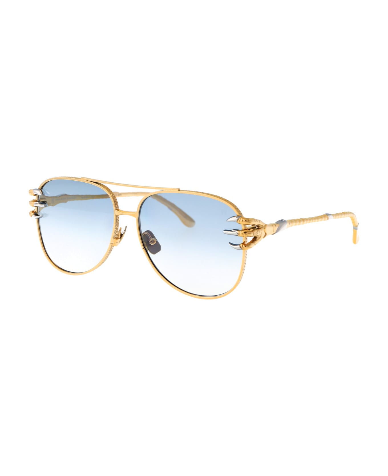 Anna-Karin Karlsson Claw Voyage Sunglasses - Zenya Squared Spotted Havana Sunglasses
