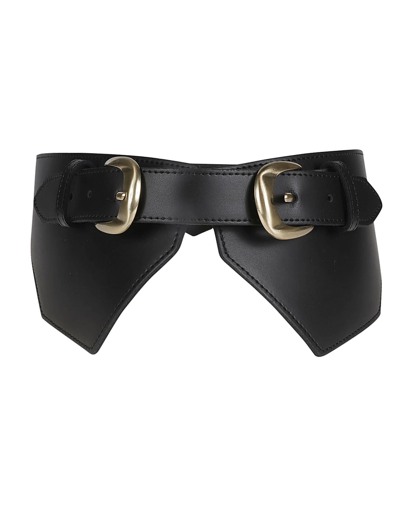 Federica Tosi Genuine Leather Belt - Black