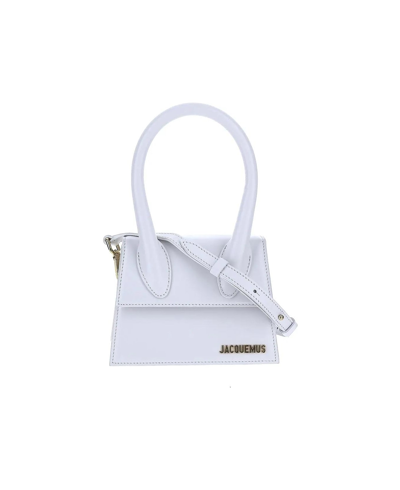 Jacquemus Le Chiquito Moyen Handbag - White
