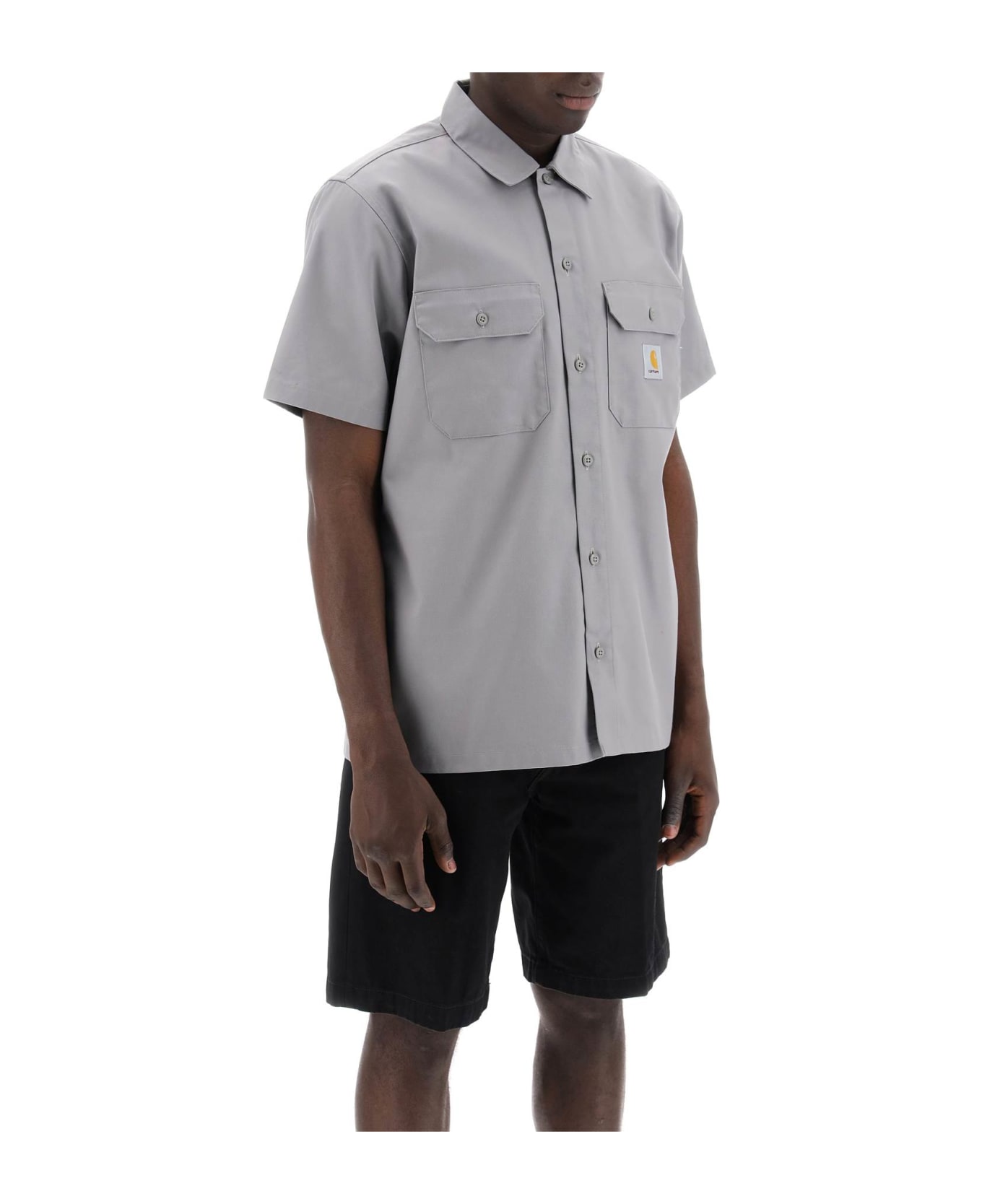 Carhartt Short-sleeved S/s Master Shirt - MARENGO (Grey)