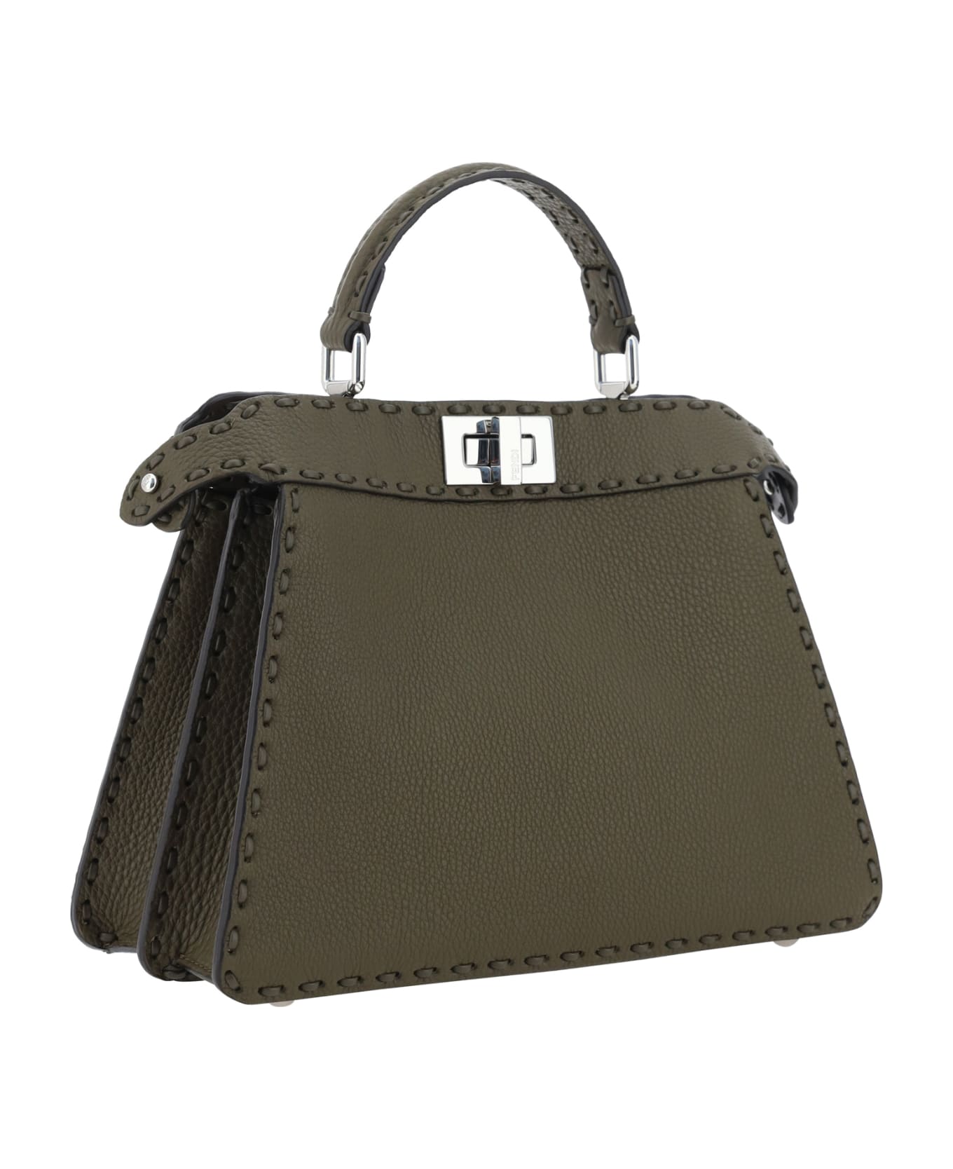 Fendi 'peekaboo Iseeu' Small Handbag - Wood+palladio