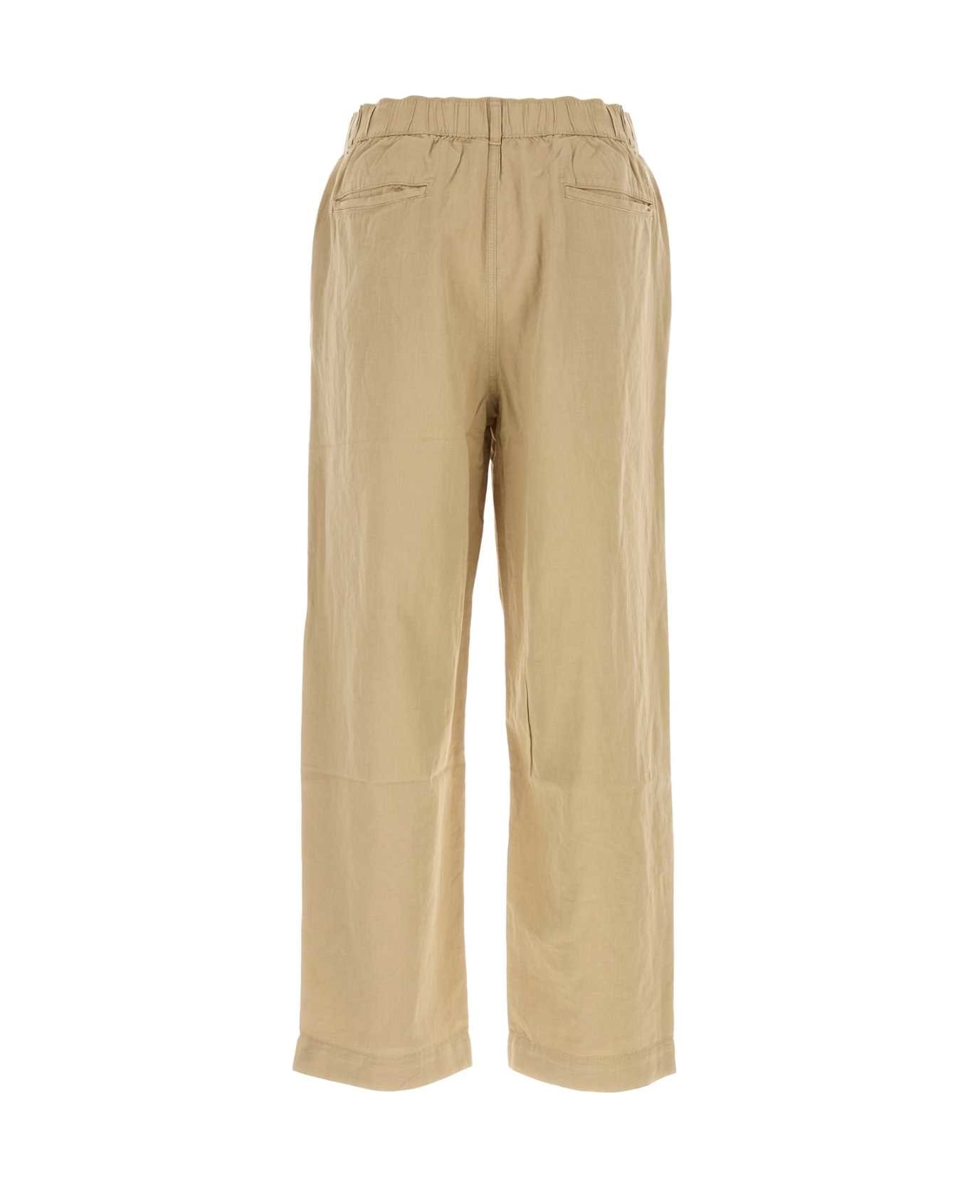 Polo Ralph Lauren Beige Linen Blend Pant - COASTALBEIGE