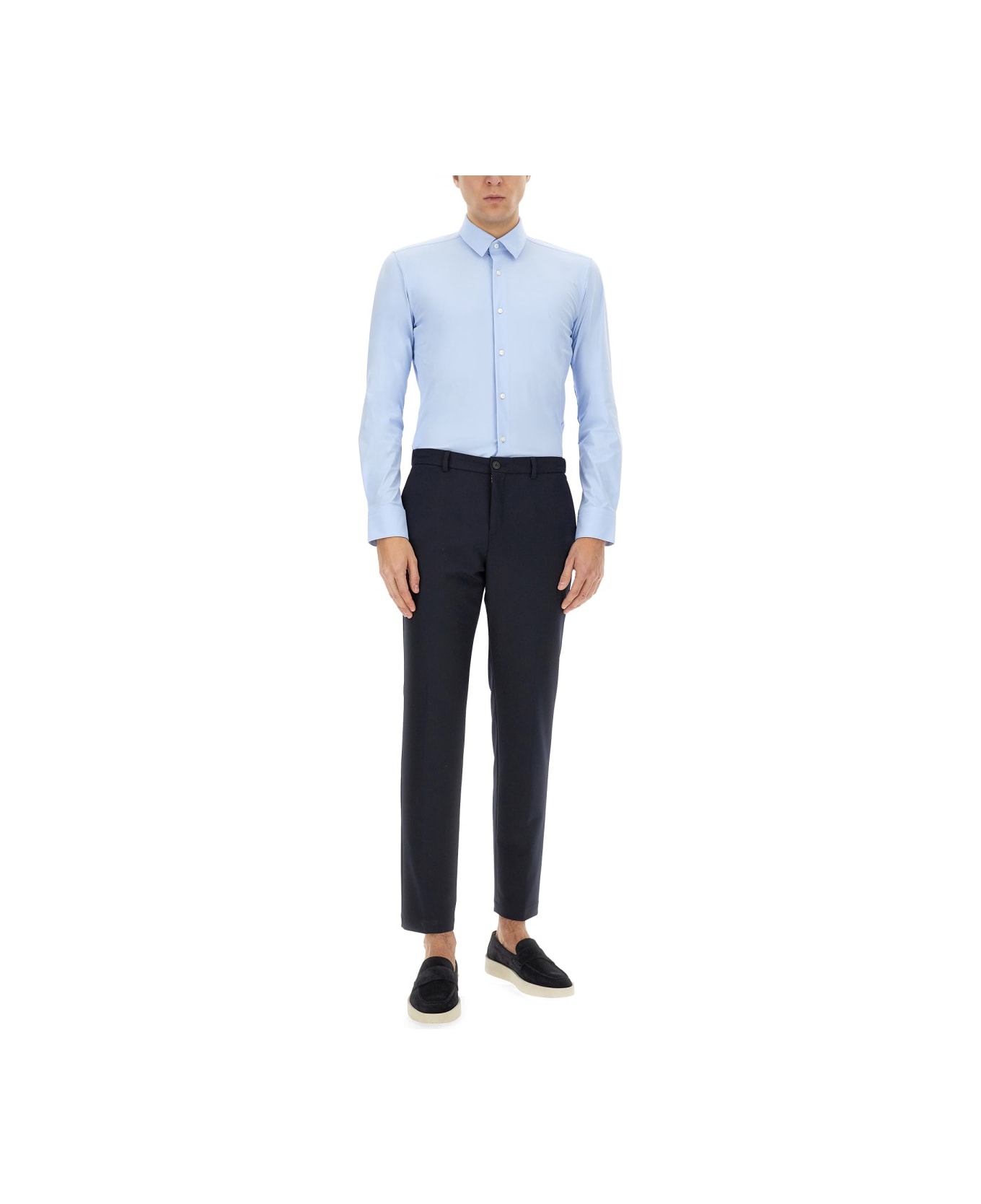 Hugo Boss Slim Fit Pants - BLUE