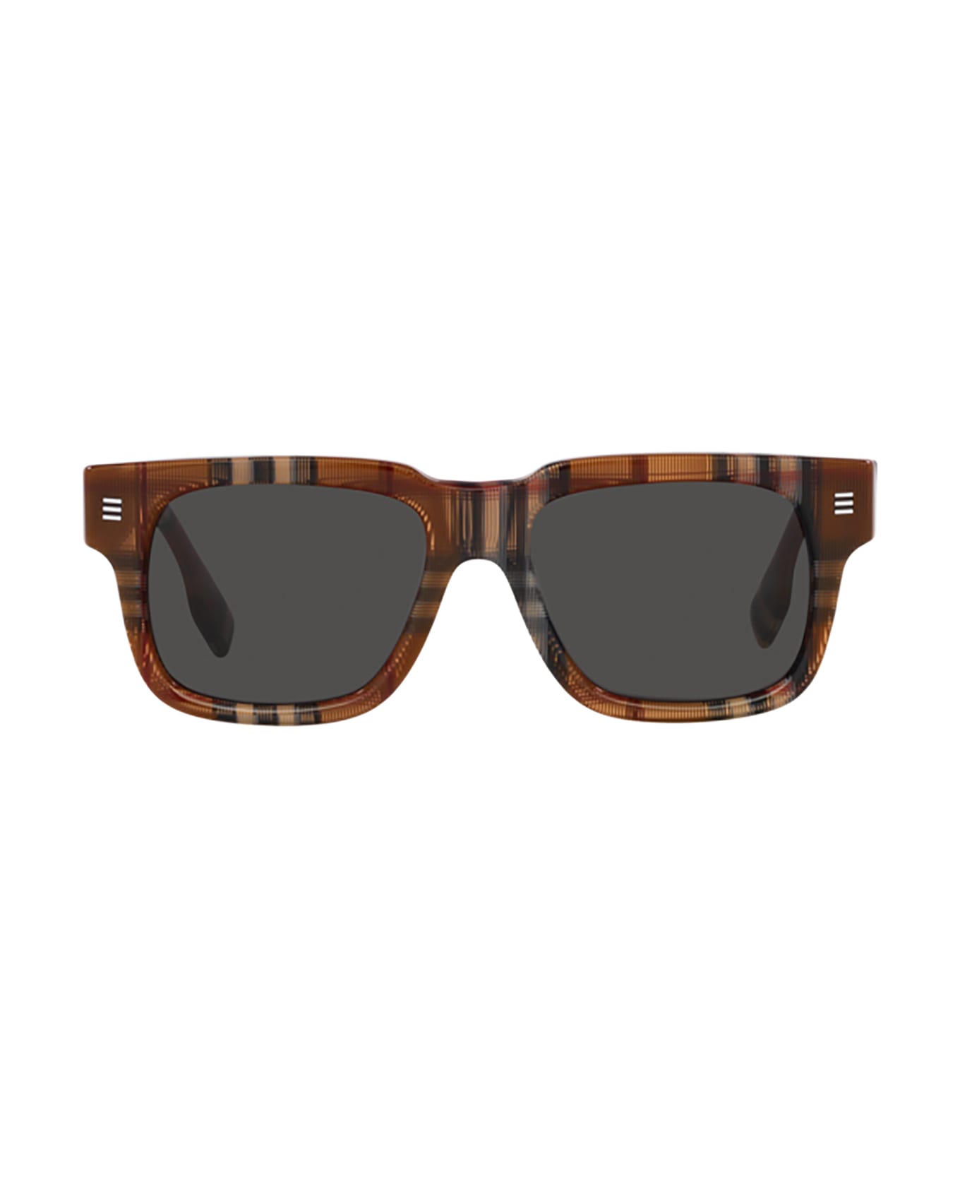 Burberry Eyewear Be4394 Check Brown Sunglasses - Check Brown