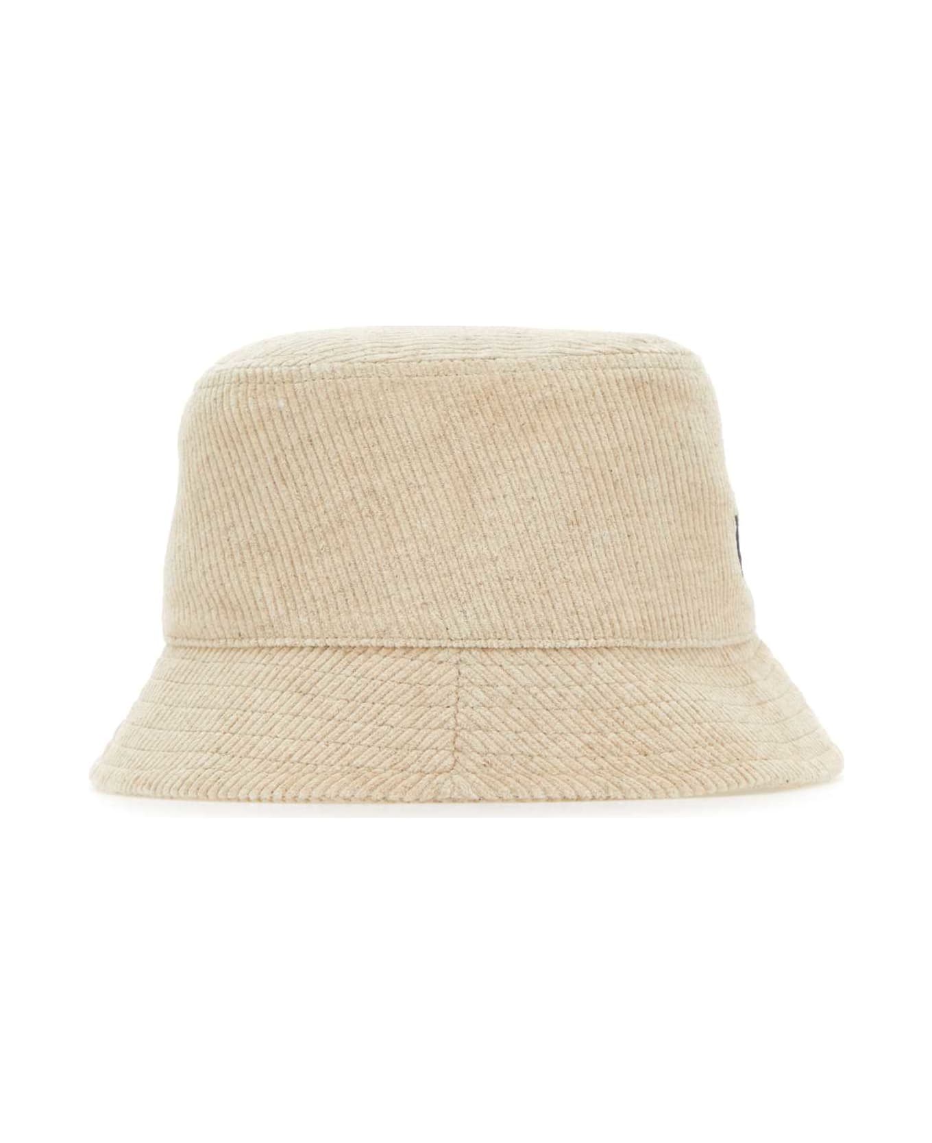 Isabel Marant Ivory Cotton Haley Bucket Hat - Beige 帽子