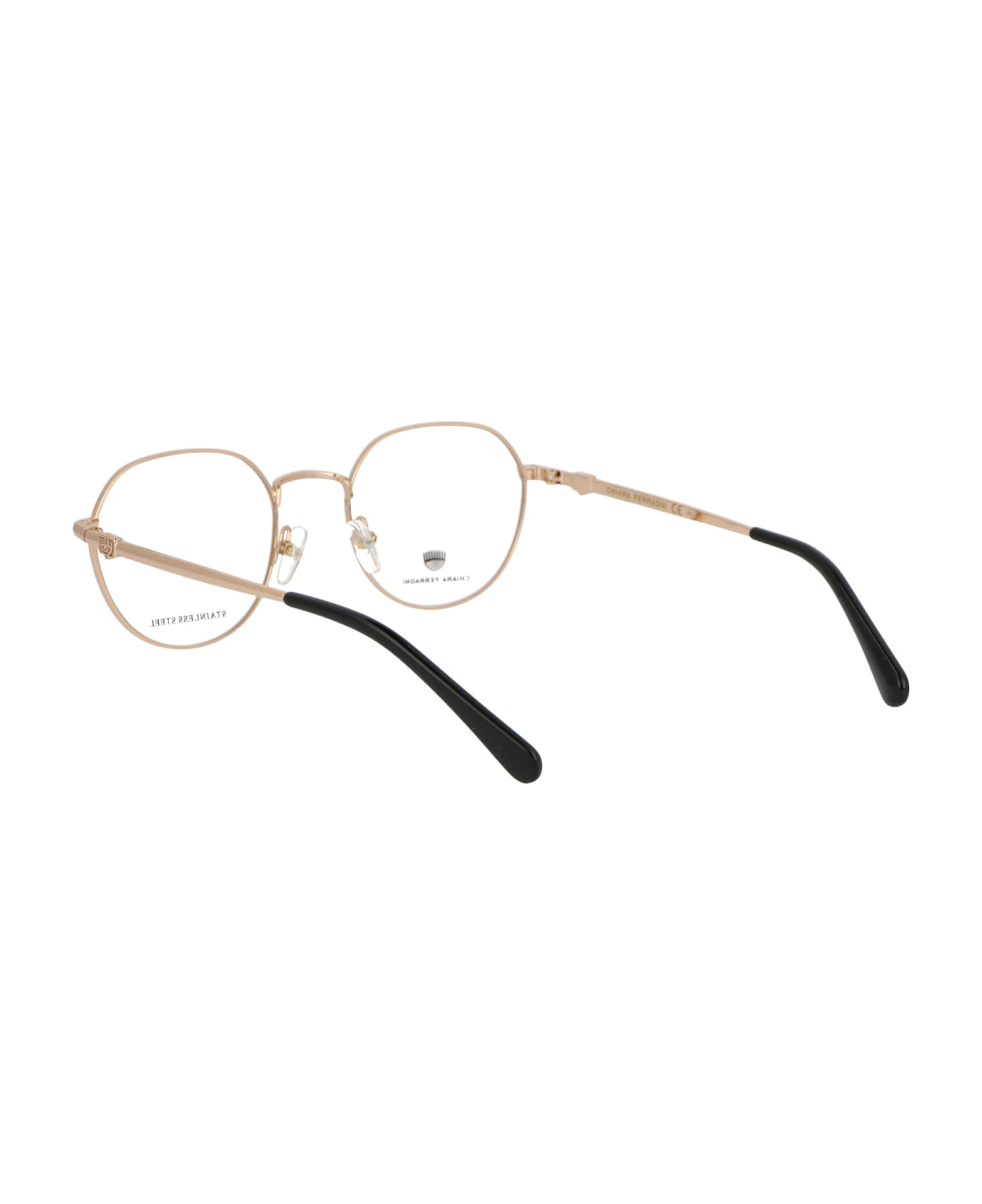 Chiara Ferragni Cf 1012 Glasses - J5G GOLD アイウェア
