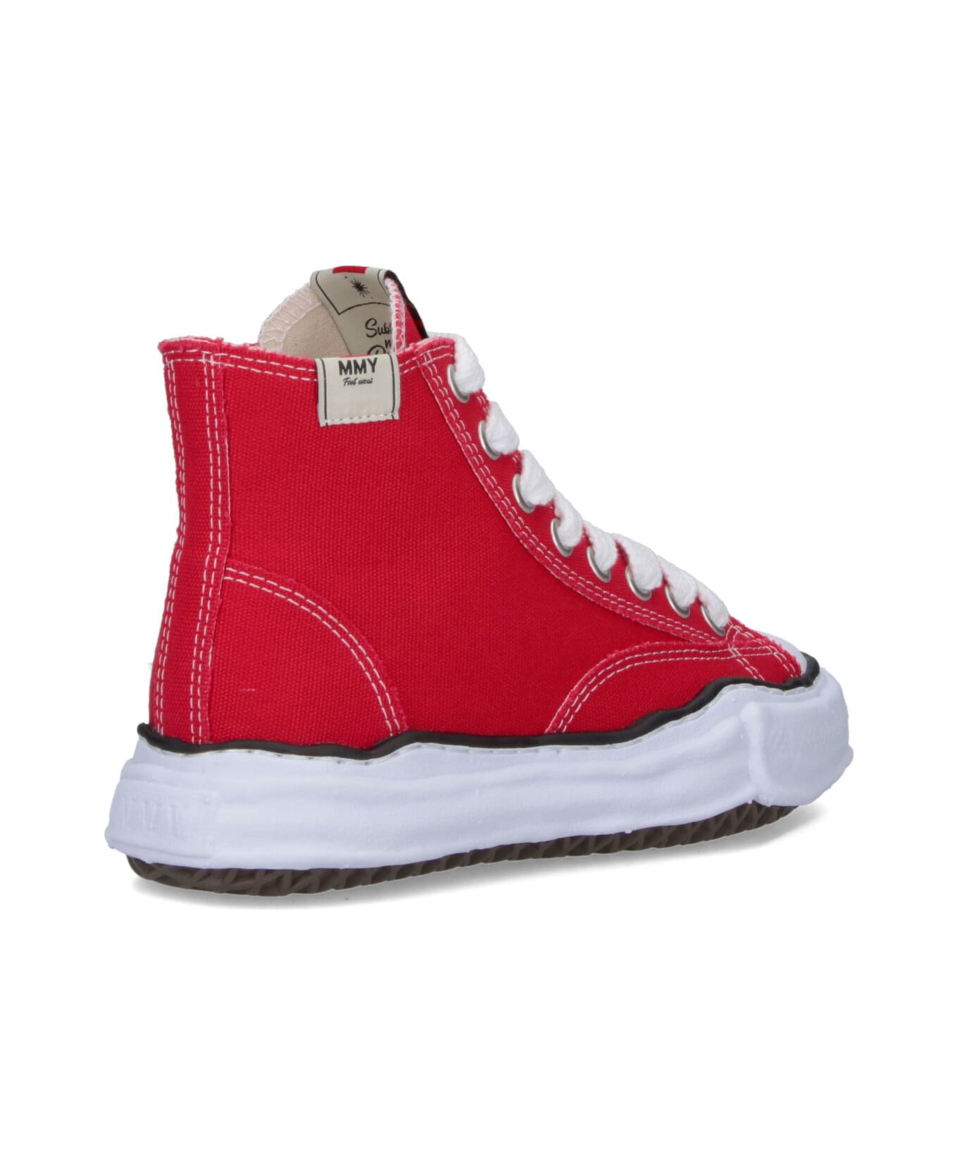 Mihara Yasuhiro High-top Sneakers "peterson" - Red