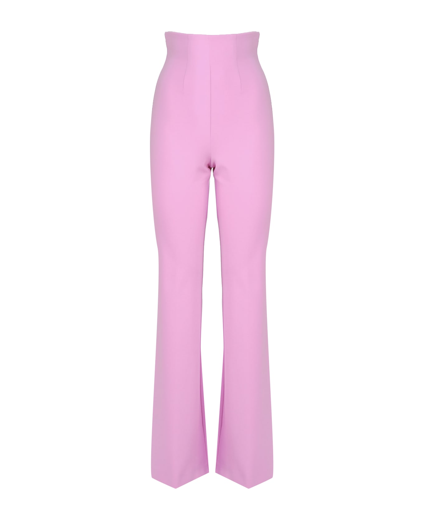 Max Mara Virgin Wool Trousers Peter - Pink