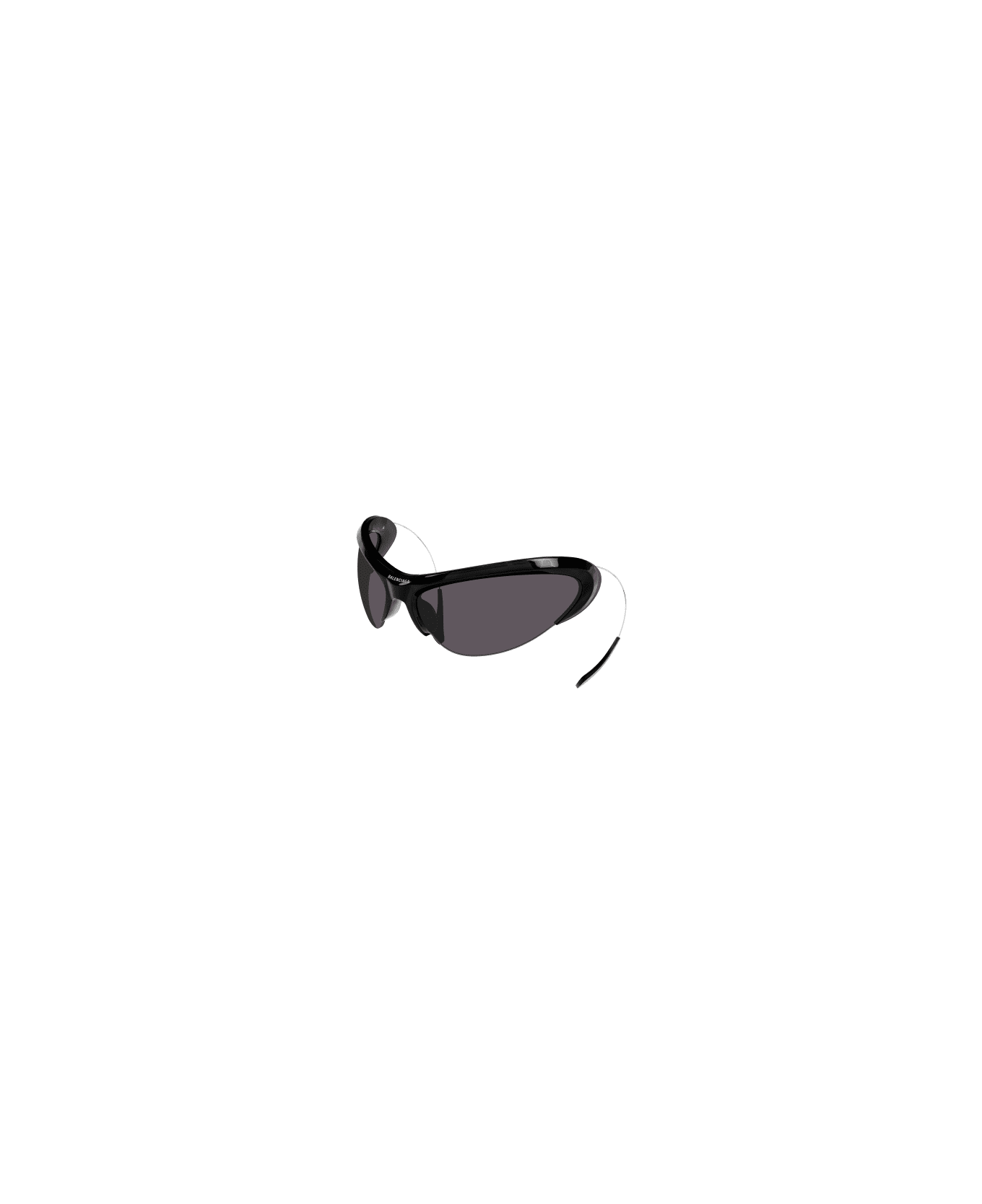Balenciaga Eyewear BB0232S Sunglasses - Black Silver Grey