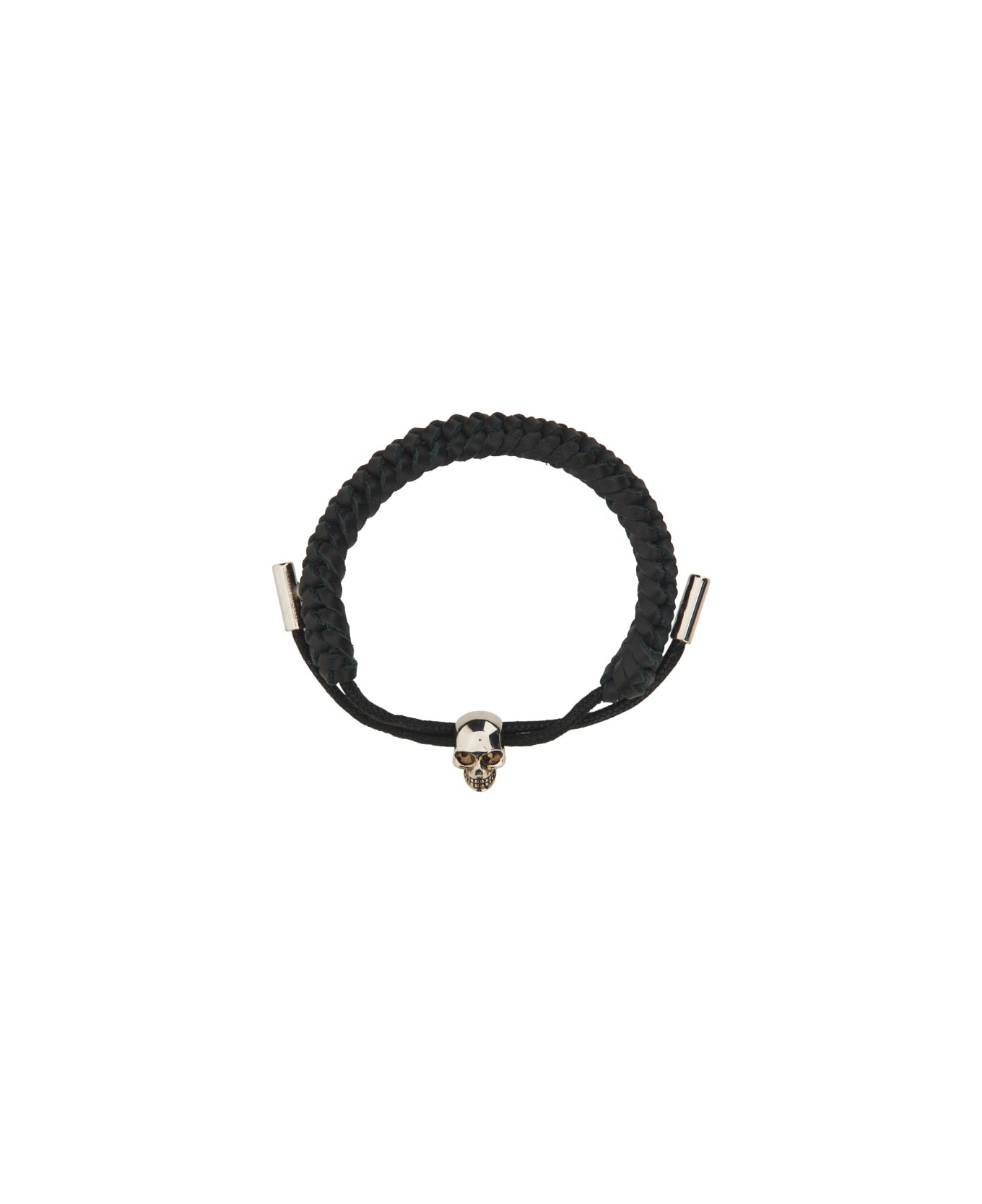 Alexander McQueen Leather Bracelet - BLACK ブレスレット