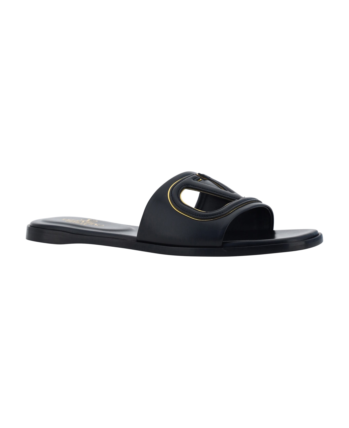 Valentino Garavani Vlogo Sandals - Black