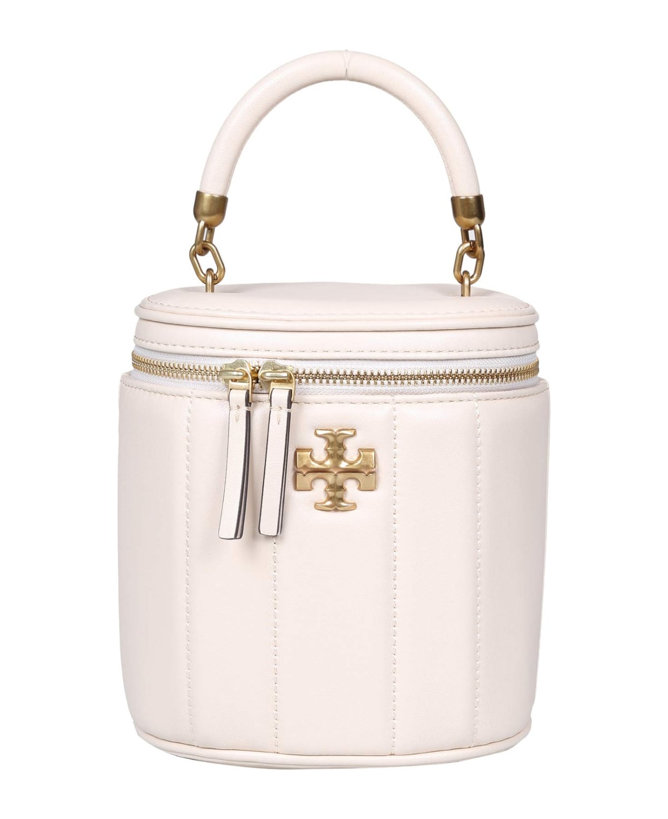 Tory Burch Kira Vanity Case In Cream Color Leather | italist, ALWAYS LIKE A  SALE