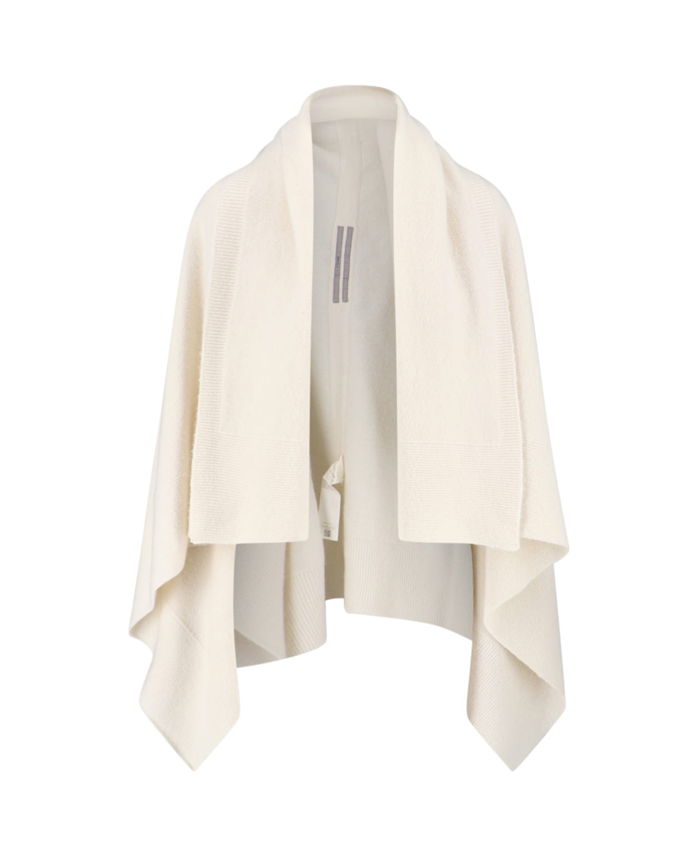 Rick Owens Draped Cardigan - White