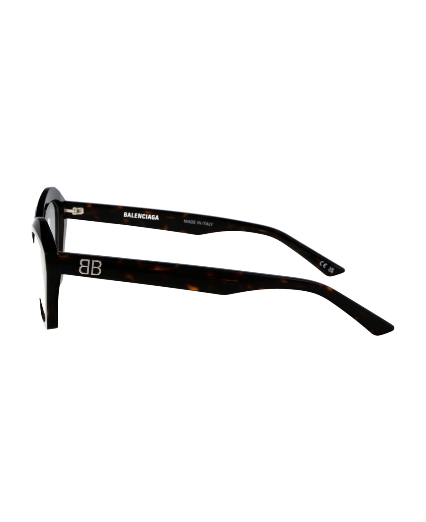 Balenciaga Eyewear Bb0341o Glasses - 002 HAVANA HAVANA TRANSPARENT