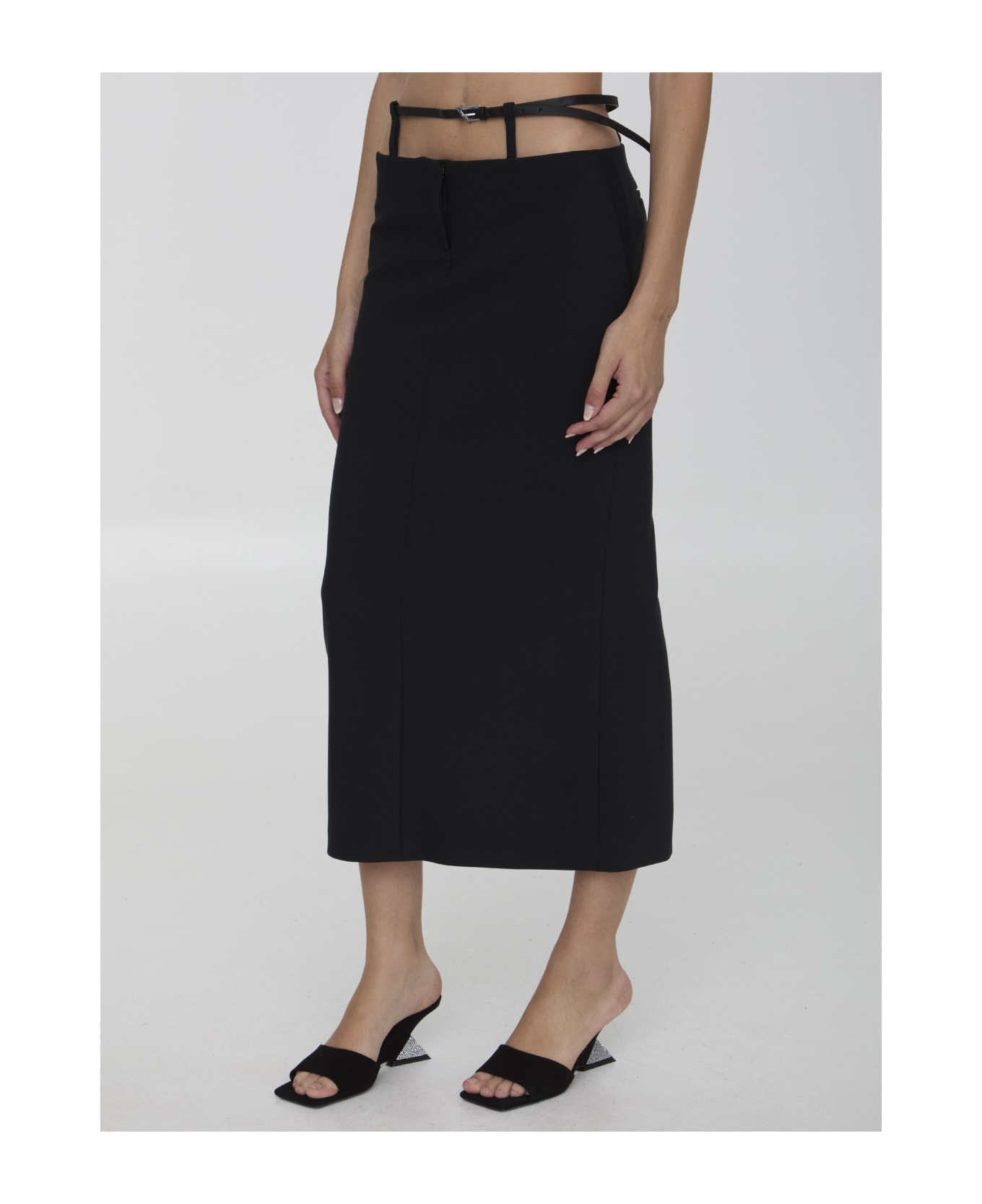 The Attico Midi Skirt