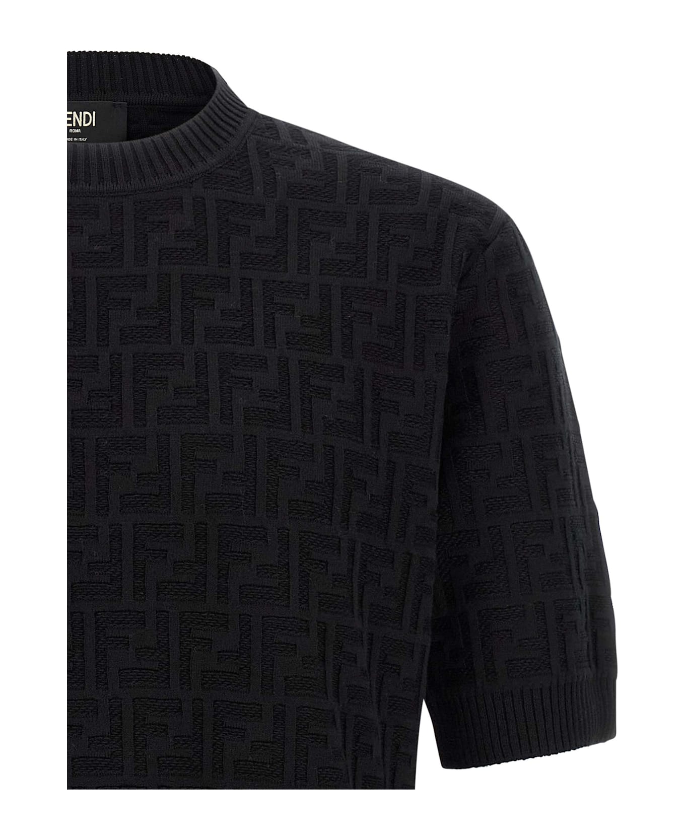 Fendi Ff Sweater - Black  