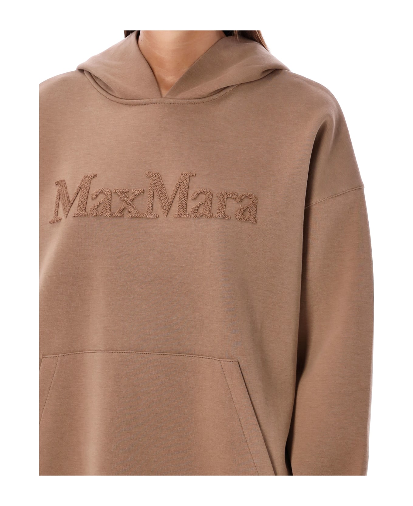 Max Mara The Cube Logo Fleece - PERFECT CAMEL