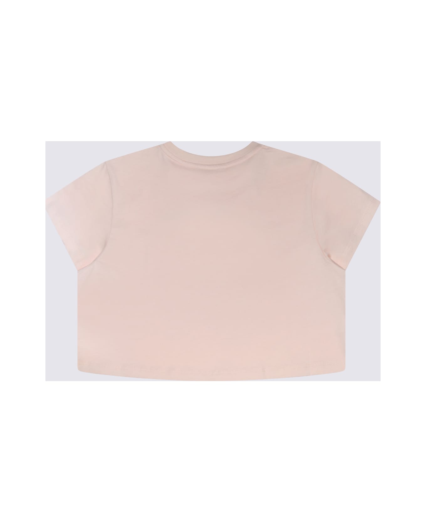 Chloé Pink Cotton T-shirt - Rosa Pallido