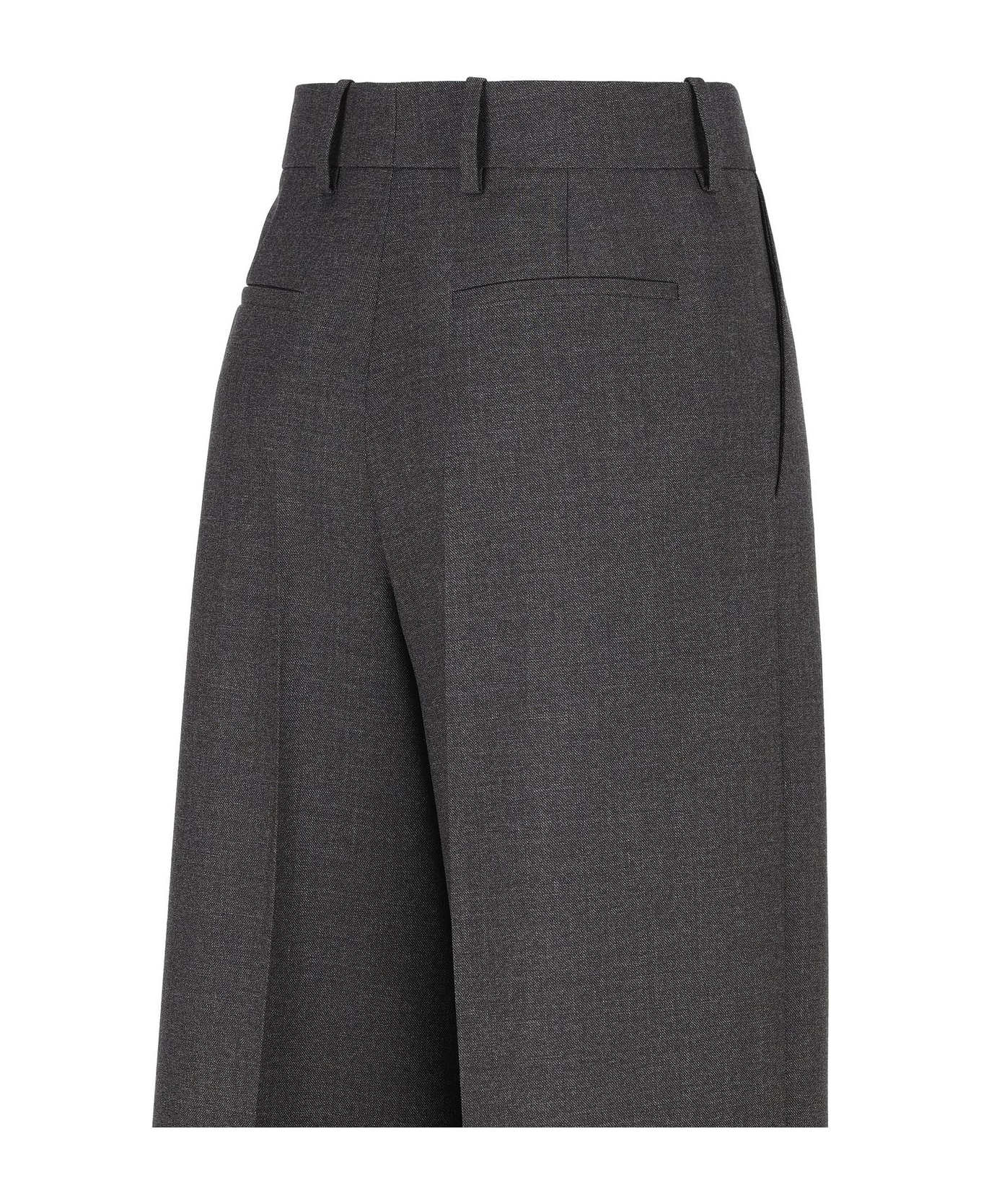 Givenchy Wide-leg Tailored Trousers - GREY