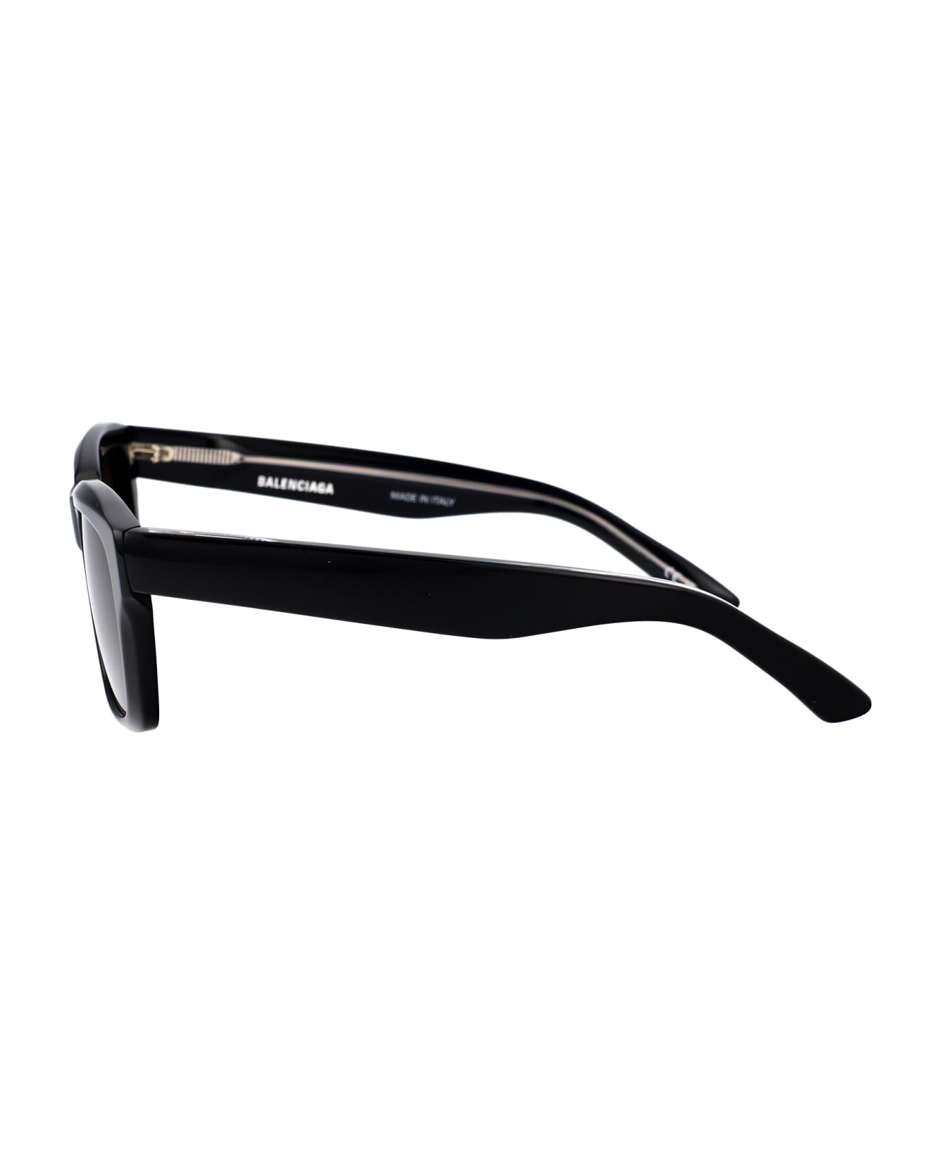 Balenciaga Eyewear Bb0346s Sunglasses - 001 BLACK BLACK GREY