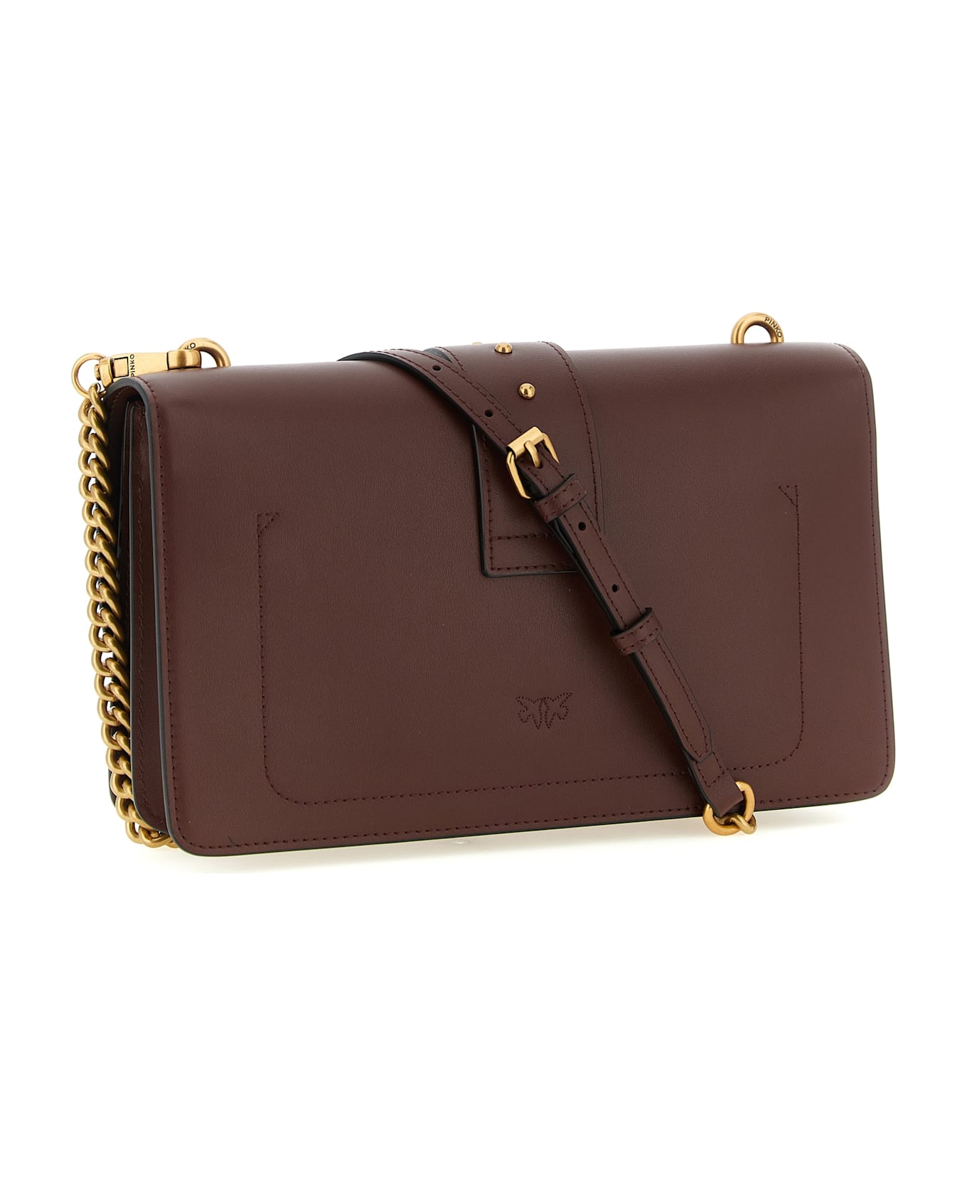Pinko 'love One Classic' Crossbody Bag - Bordeaux