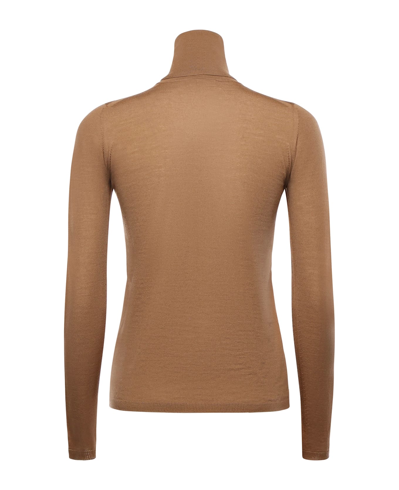 Max Mara Wool Turtleneck - Brown