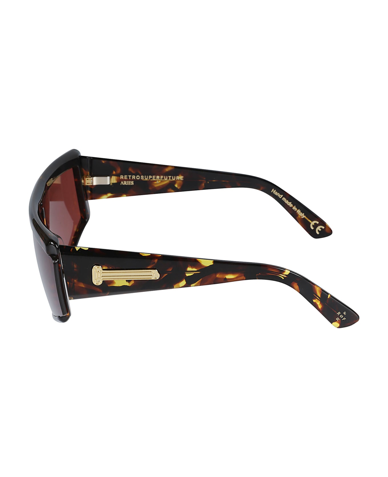 RETROSUPERFUTURE Aries Zed Sunglasses - Havana