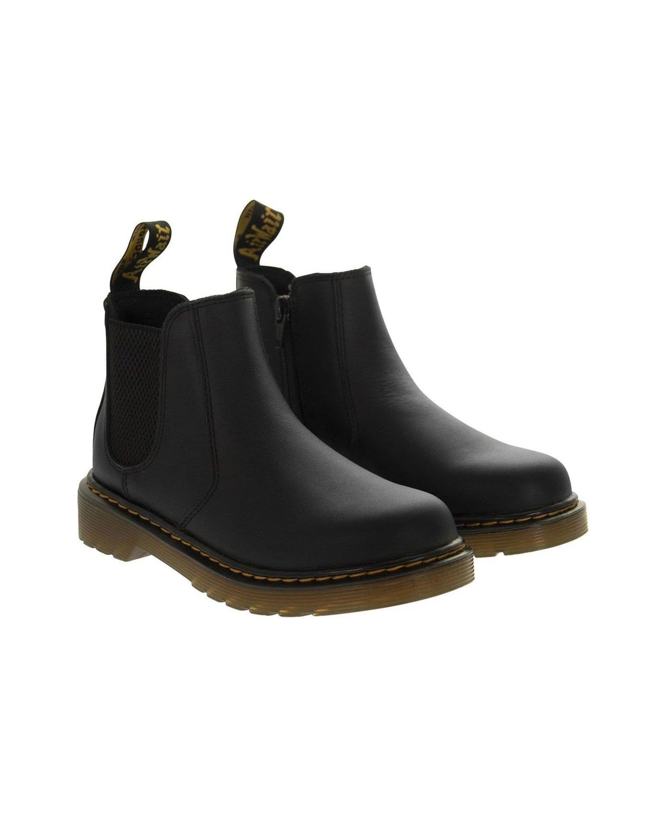 Dr. Martens Round Toe Chelsea Boots - Black