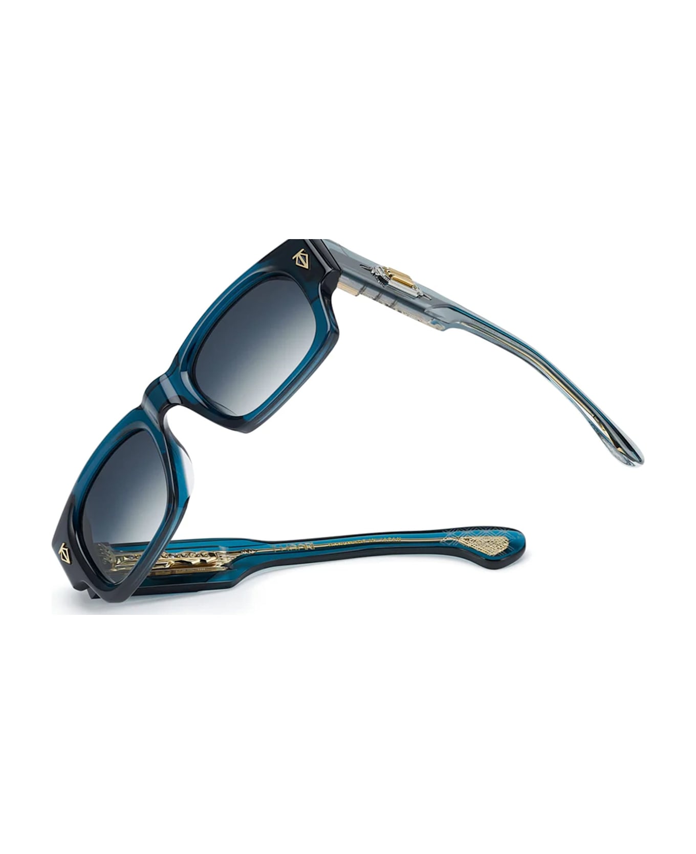 T Henri Dusemberg - Deep Blue Sunglasses - blue