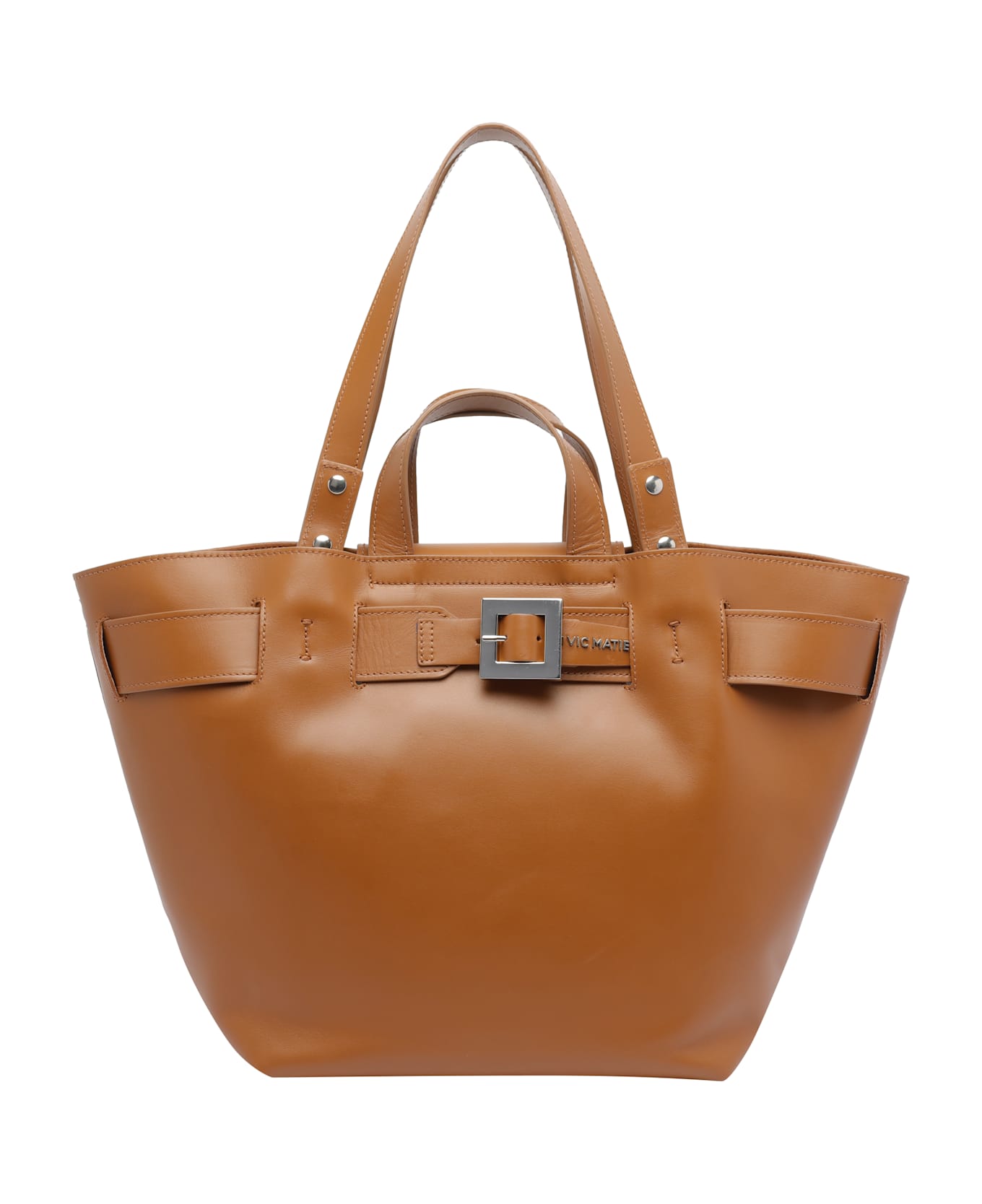 Vic Matié Shoulder Bag - Brown
