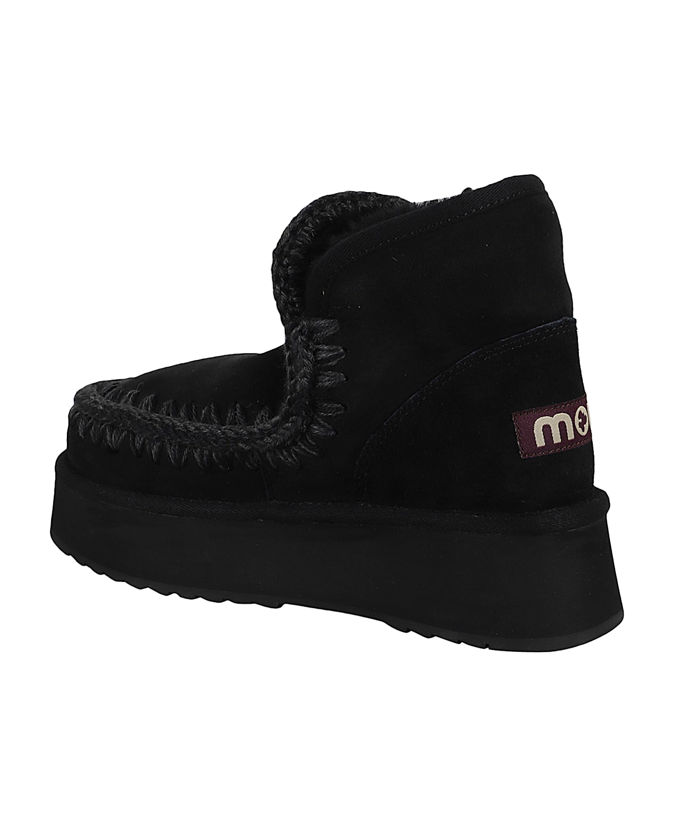 Mou Mini Eskimo Platform Boot - Bkbk