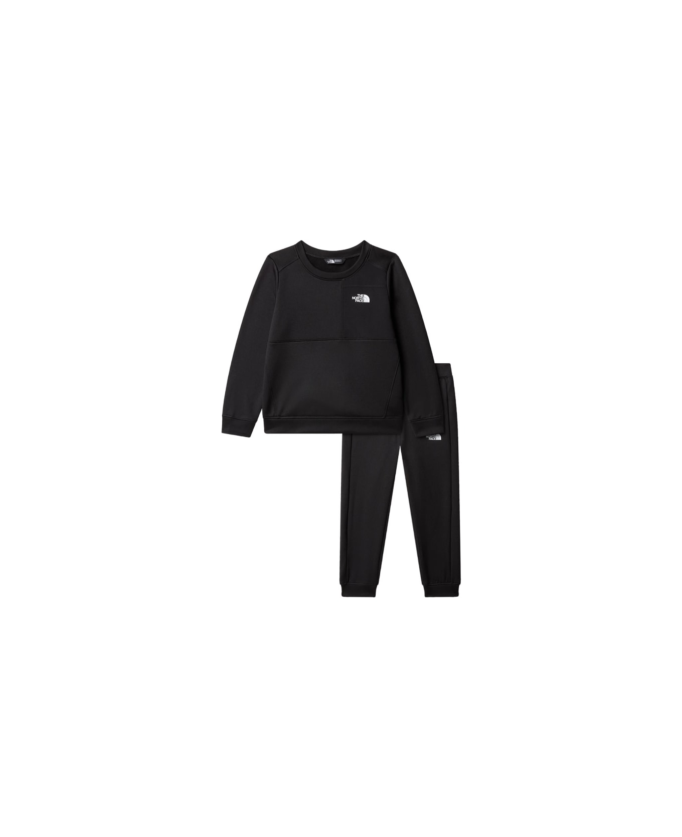 The North Face Jersey Set With Pants - BLACK