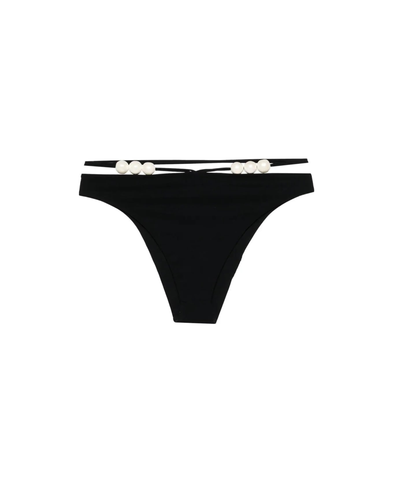 Magda Butrym Pearl Bikini Bottom - BLACK