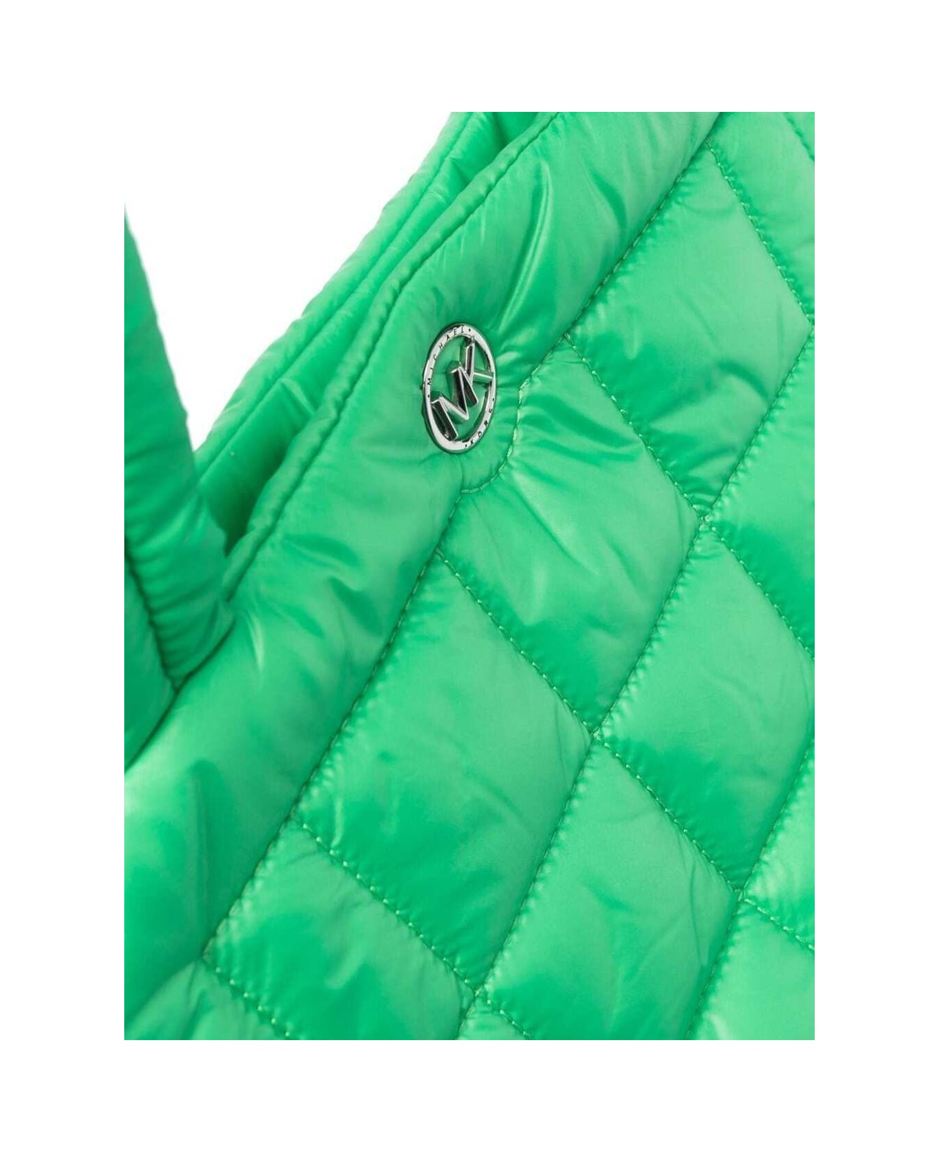 MICHAEL Michael Kors Green Large Lilah Tote Bag In Polyester Woman - Green トートバッグ