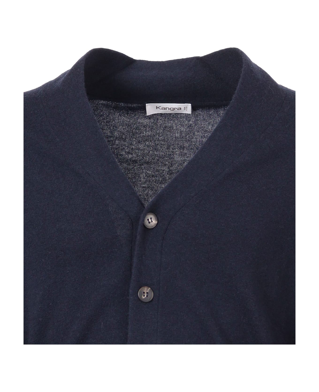 Kangra High Collar Jacket - BLUE