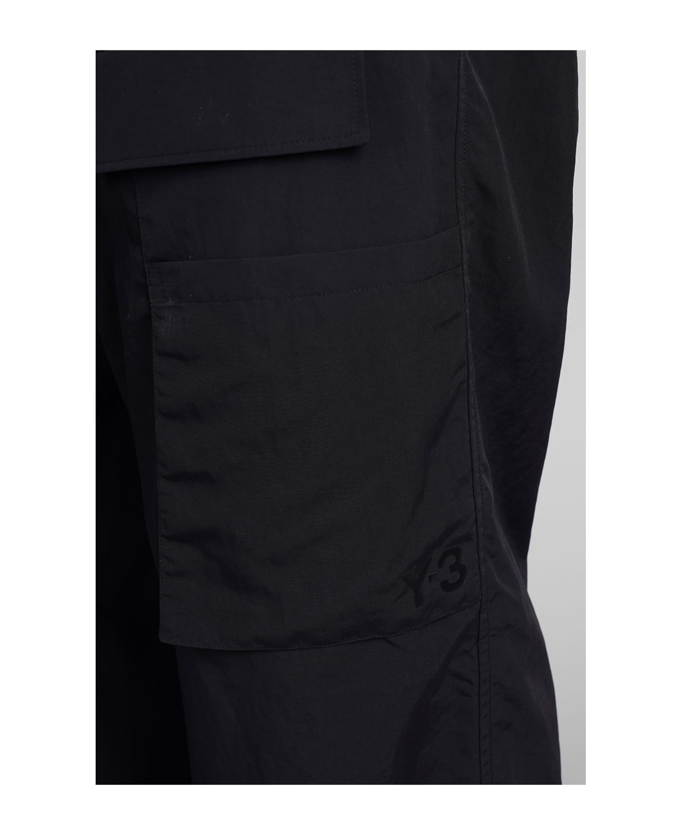 Y-3 Technical Fabric Pants - Black ボトムス