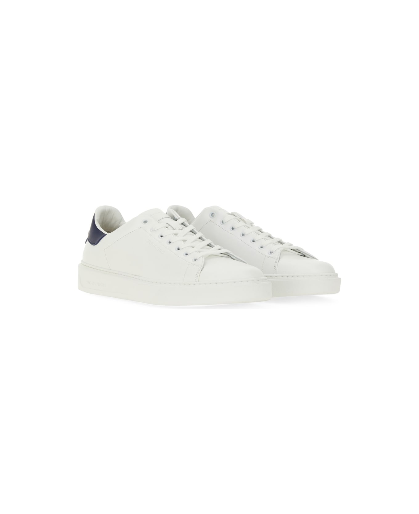 Woolrich Sneaker With Logo - White