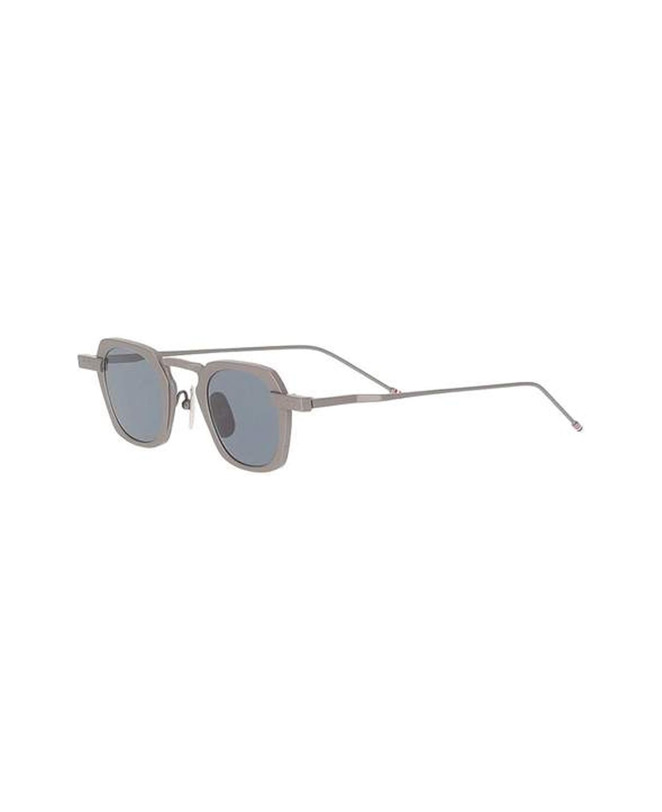 Thom Browne Ues930a - G0001 035-42/3n Matte Grey Glasses - Argento
