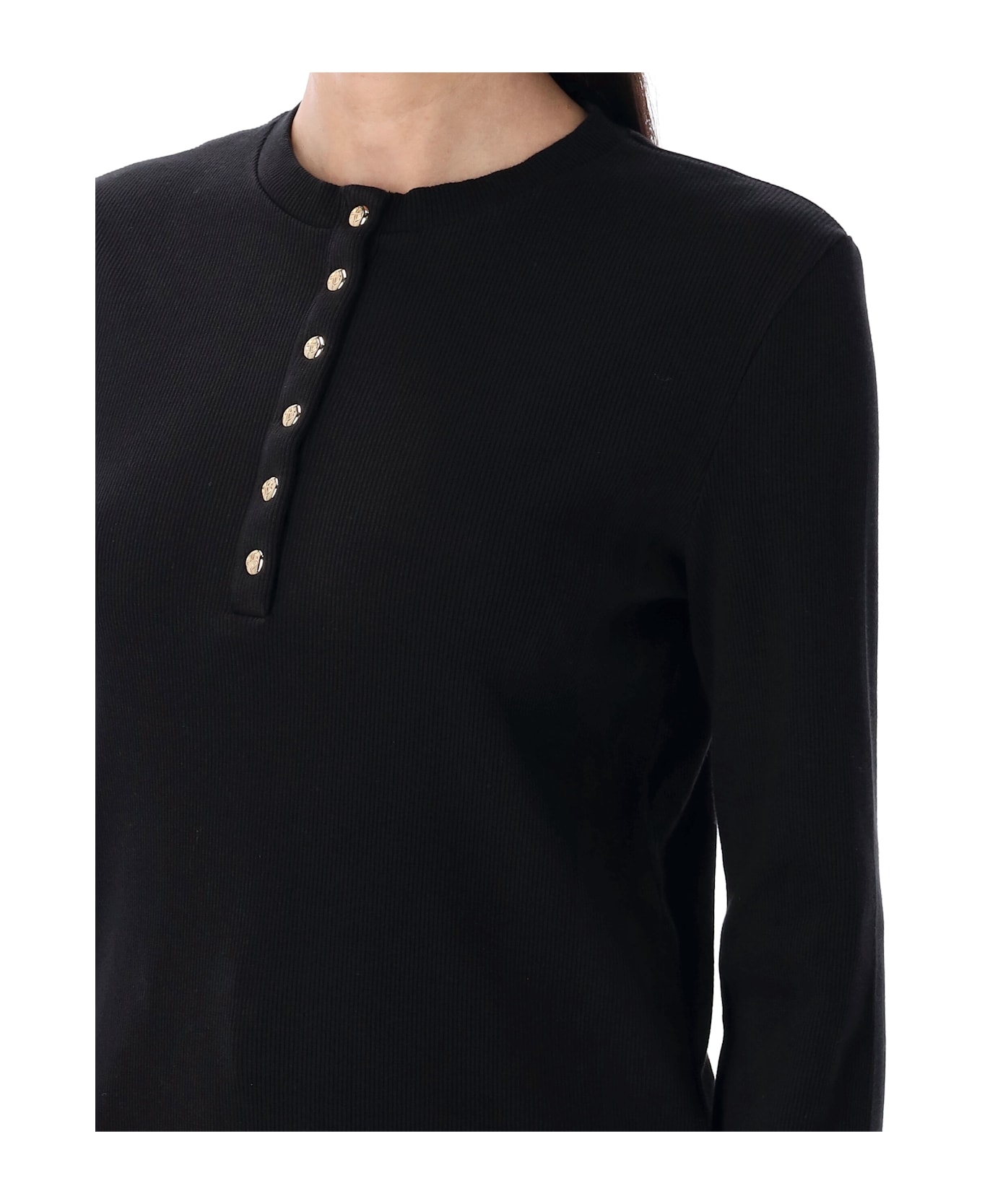 Anine Bing Alessia T-shirt - BLACK