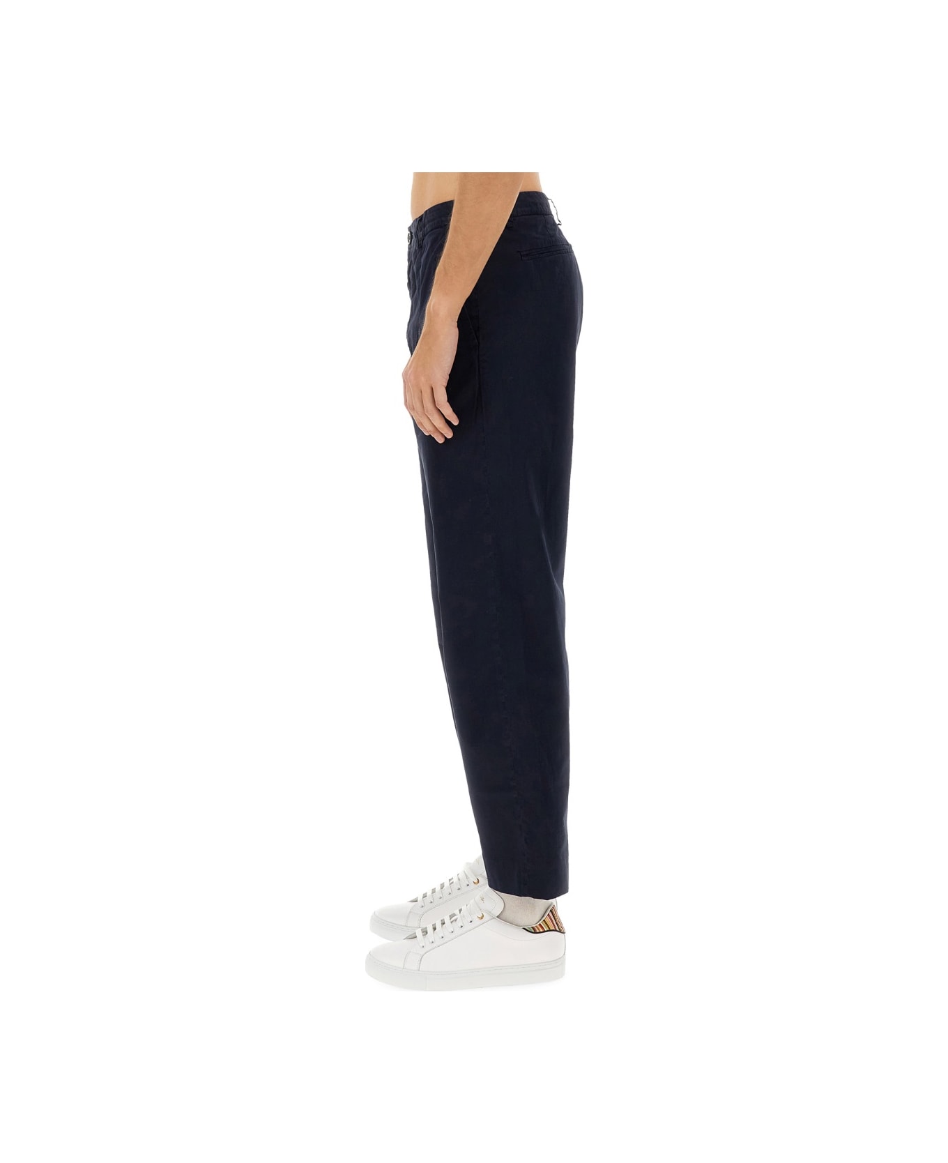 PS by Paul Smith Cotton Pants - BLUE