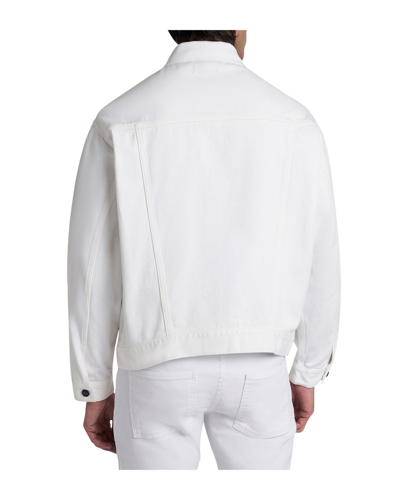 Kiton Blouson Cotton - WHITE