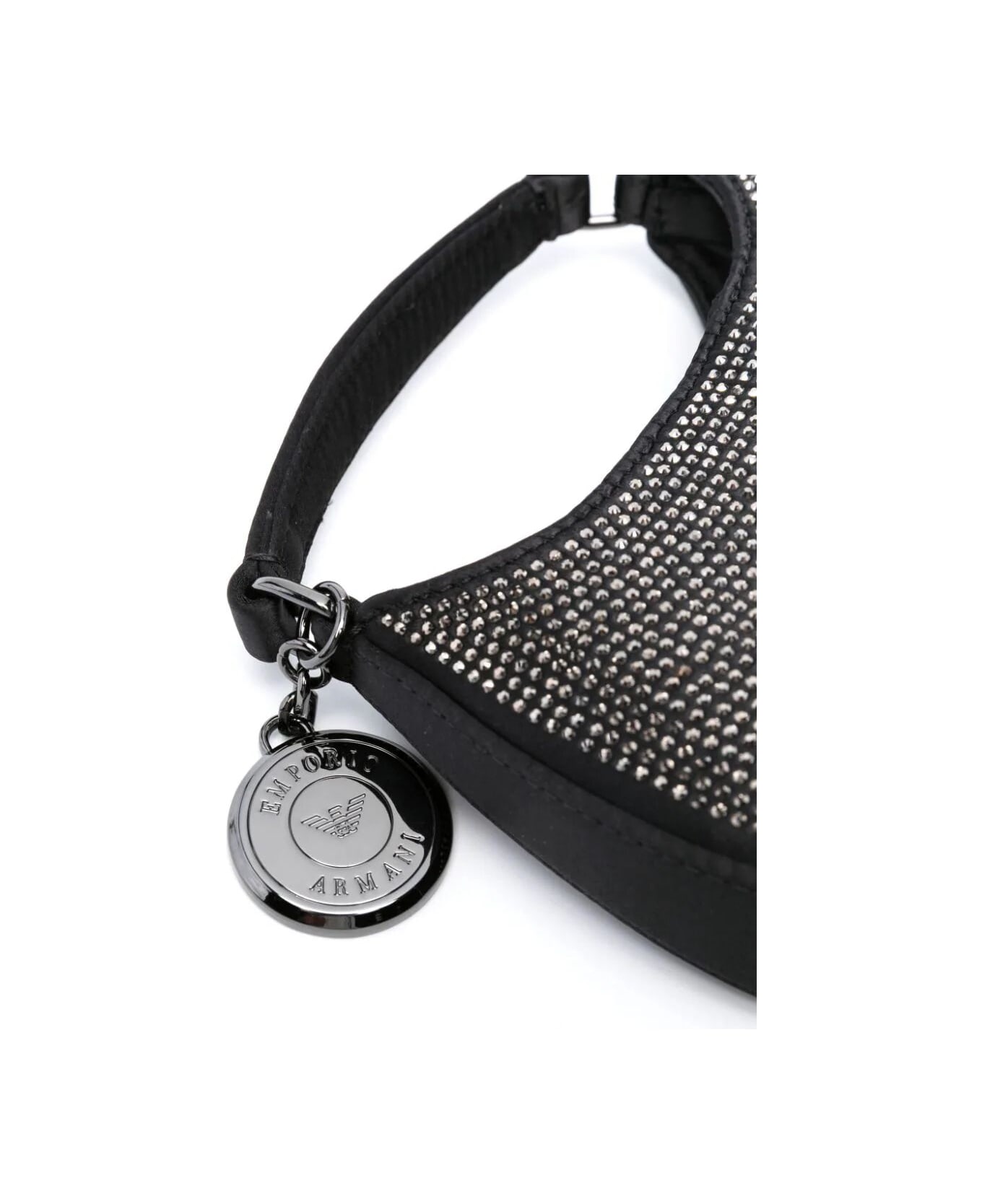 Emporio Armani Mini Shoulder Bag - Black トートバッグ