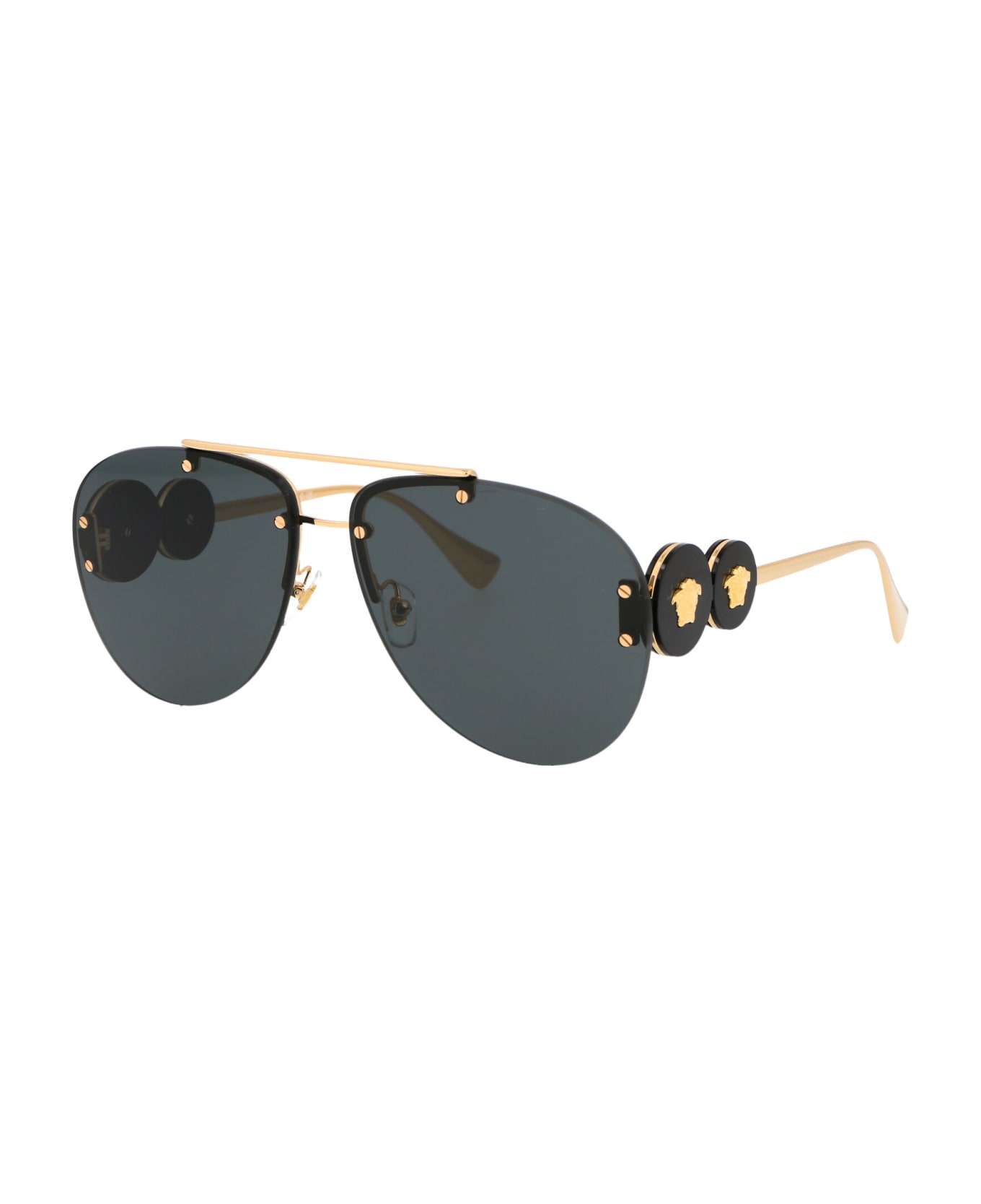 Versace Eyewear 0ve2250 Sunglasses - 100287 GOLD