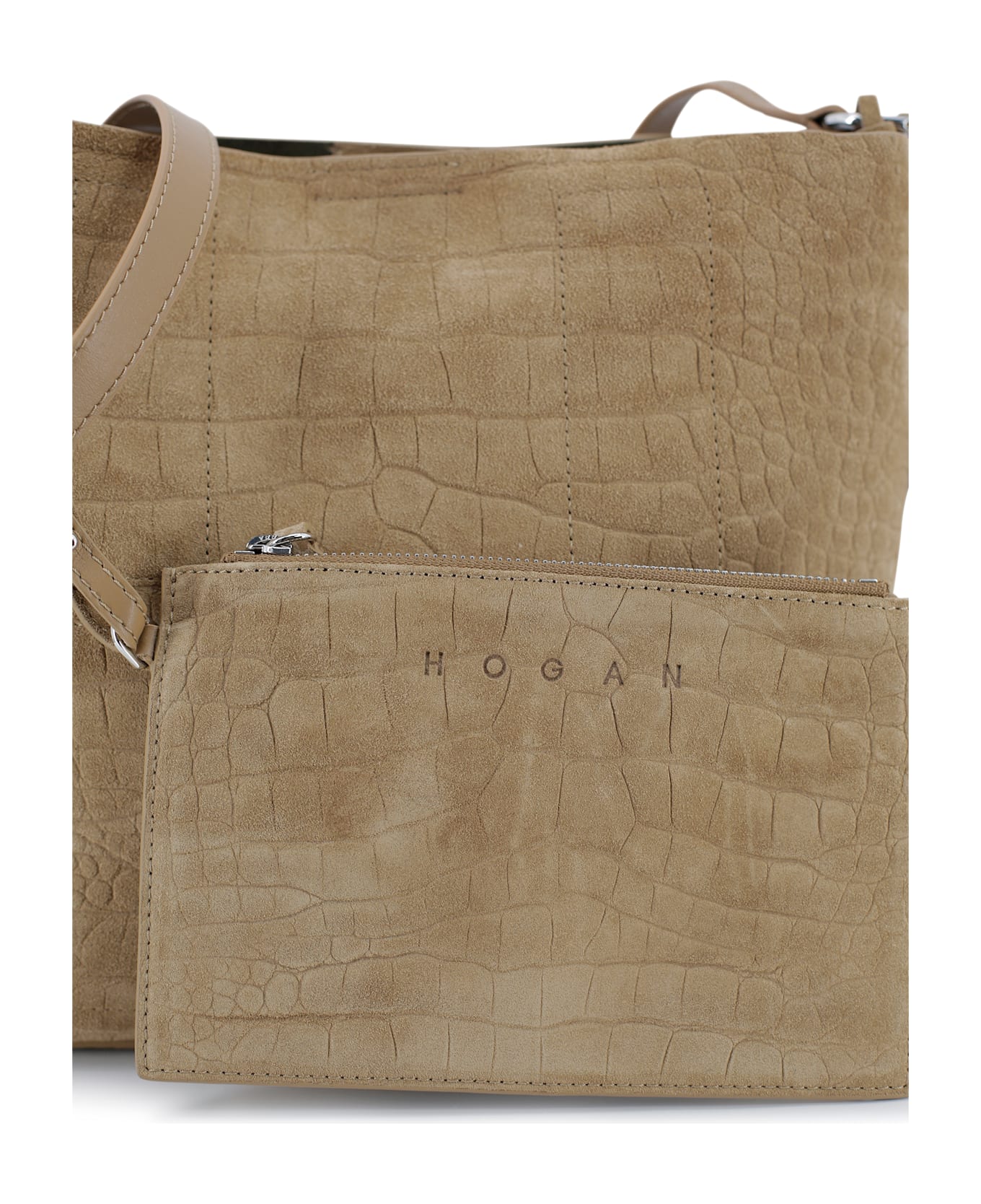 Hogan Hobo Bag - Camel