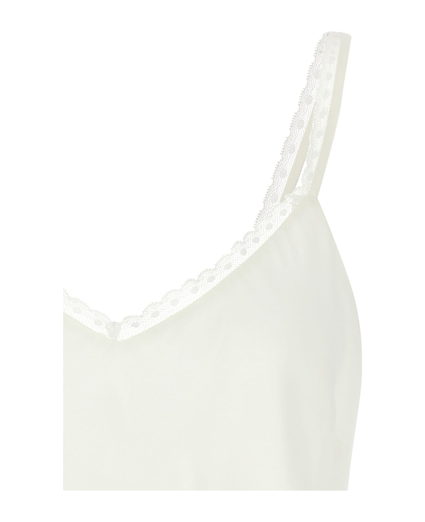 TwinSet Silk Top - White